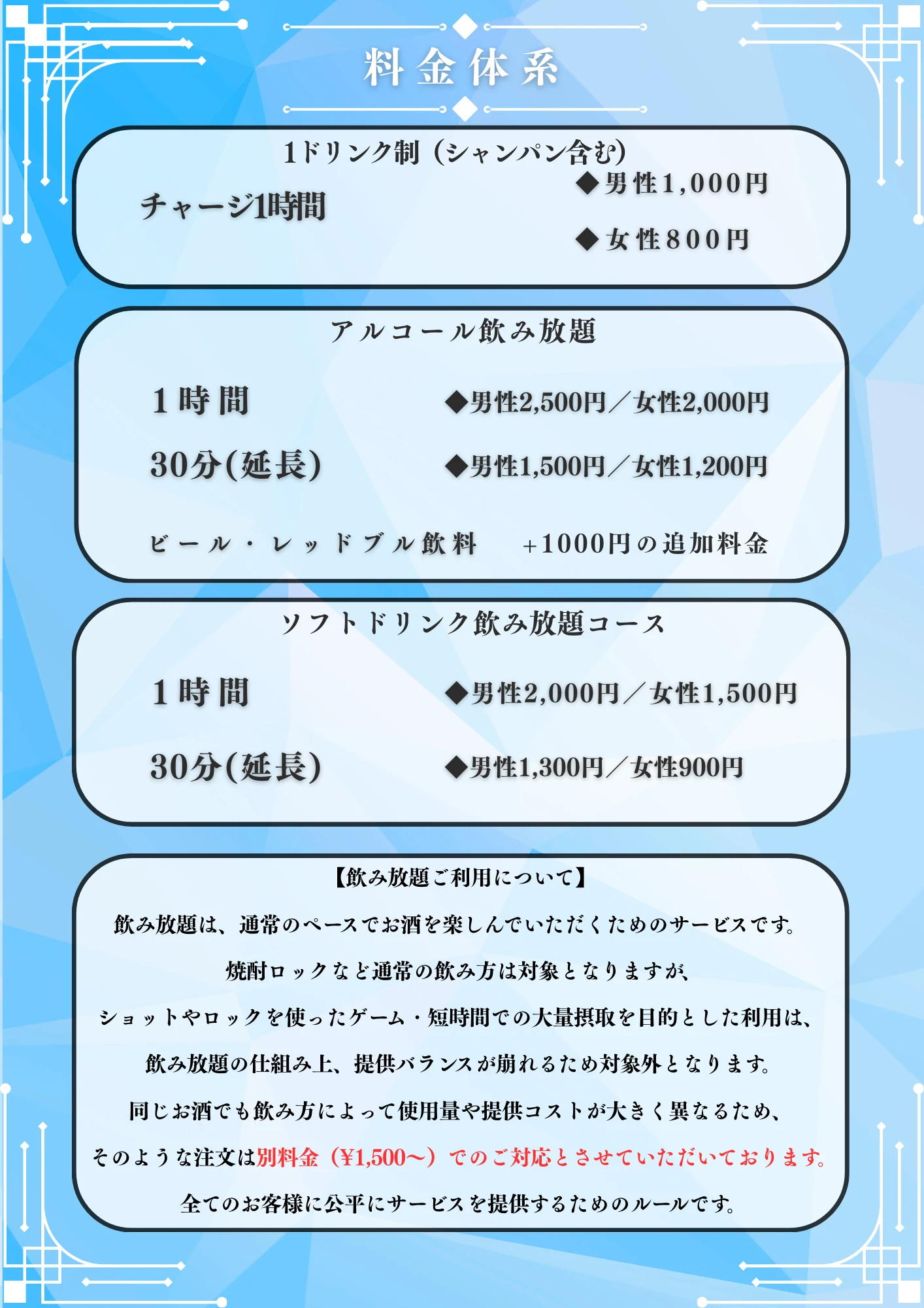 Linaria メニュー 3